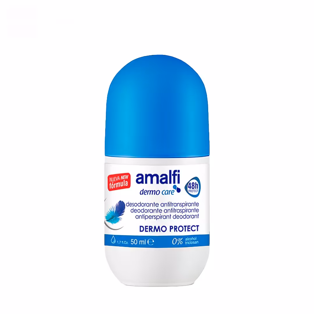 مام رول ضد تعریق آمالفی مدل Dermo Protect حجم 50 میلی لیتر