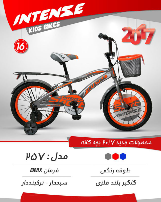 دوچرخه بچگانه اینتنس 16 257 2017