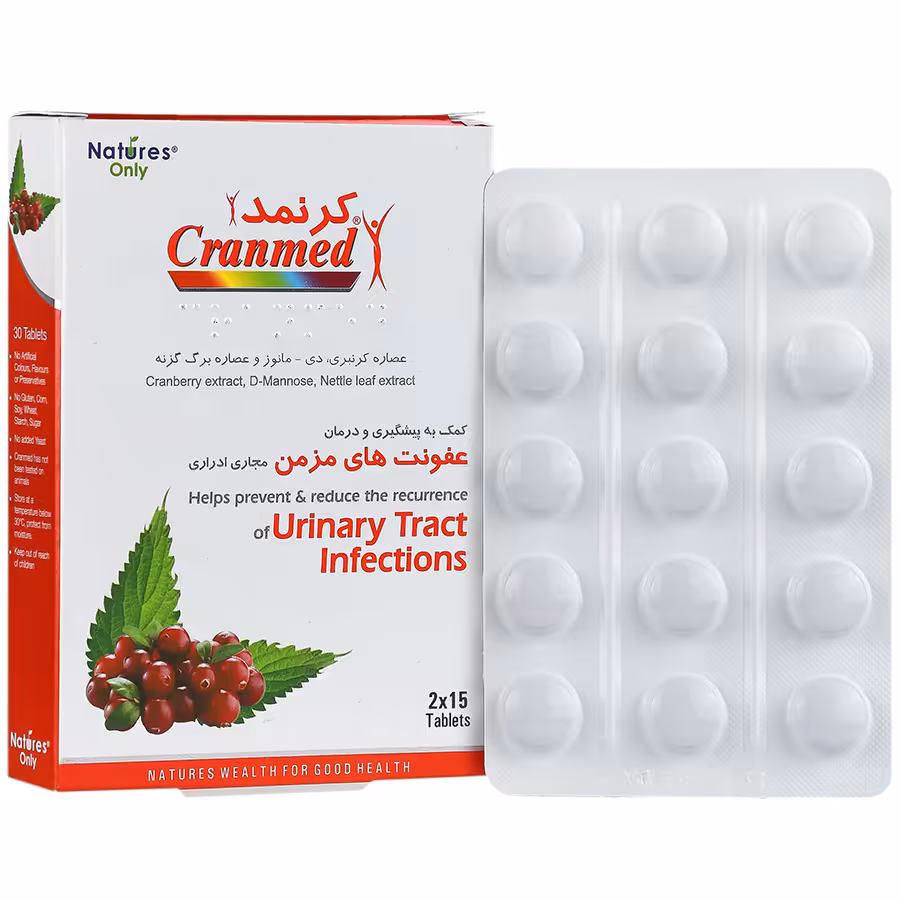 قرص کرنمد (Cranmed) نیچرز اونلی 30 عدد