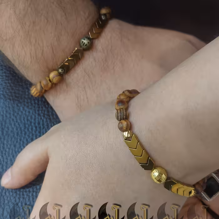 ست زنانه و مردانه حدید و چوب (طرح خاص و بسیار زیبا)