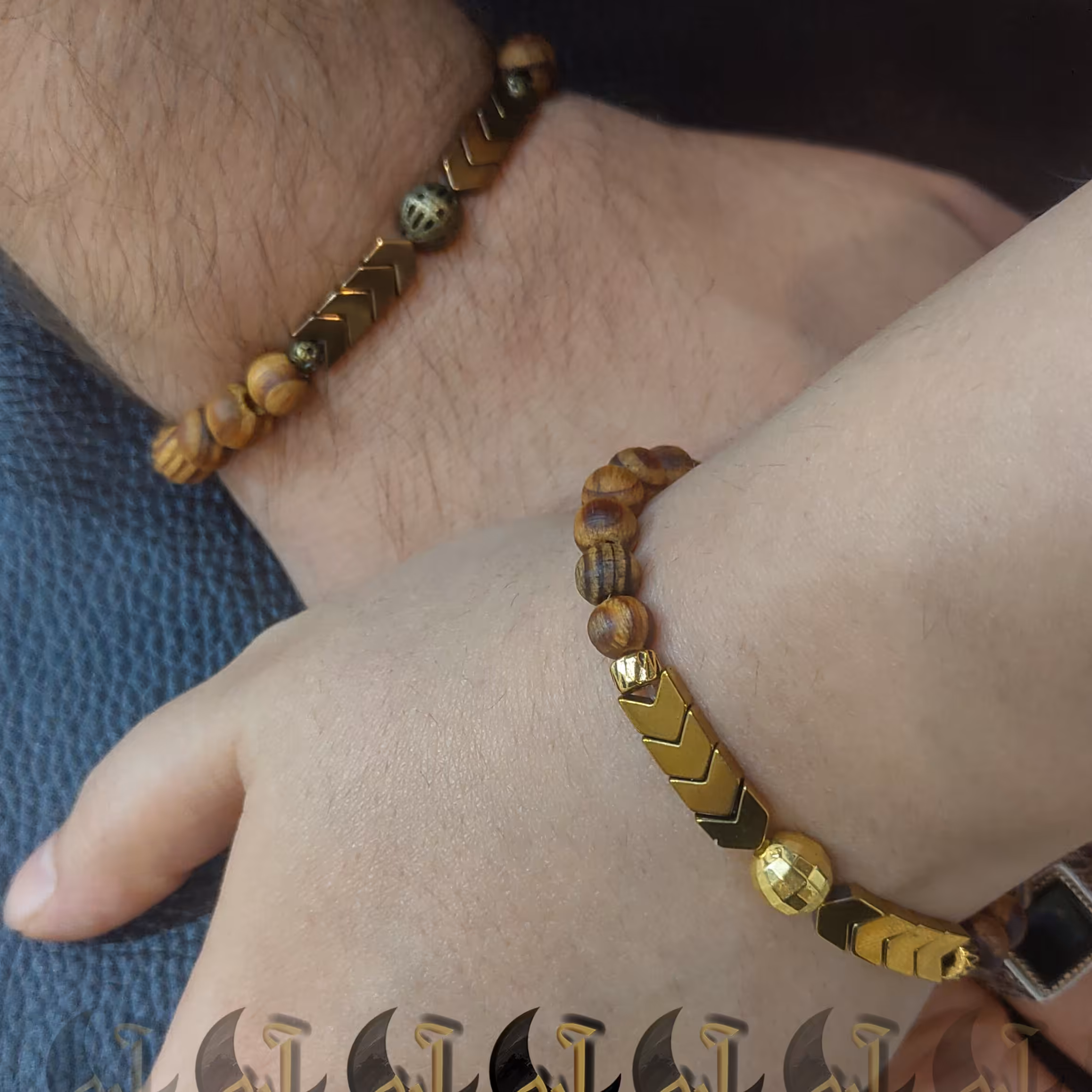 ست زنانه و مردانه حدید و چوب (طرح خاص و بسیار زیبا)