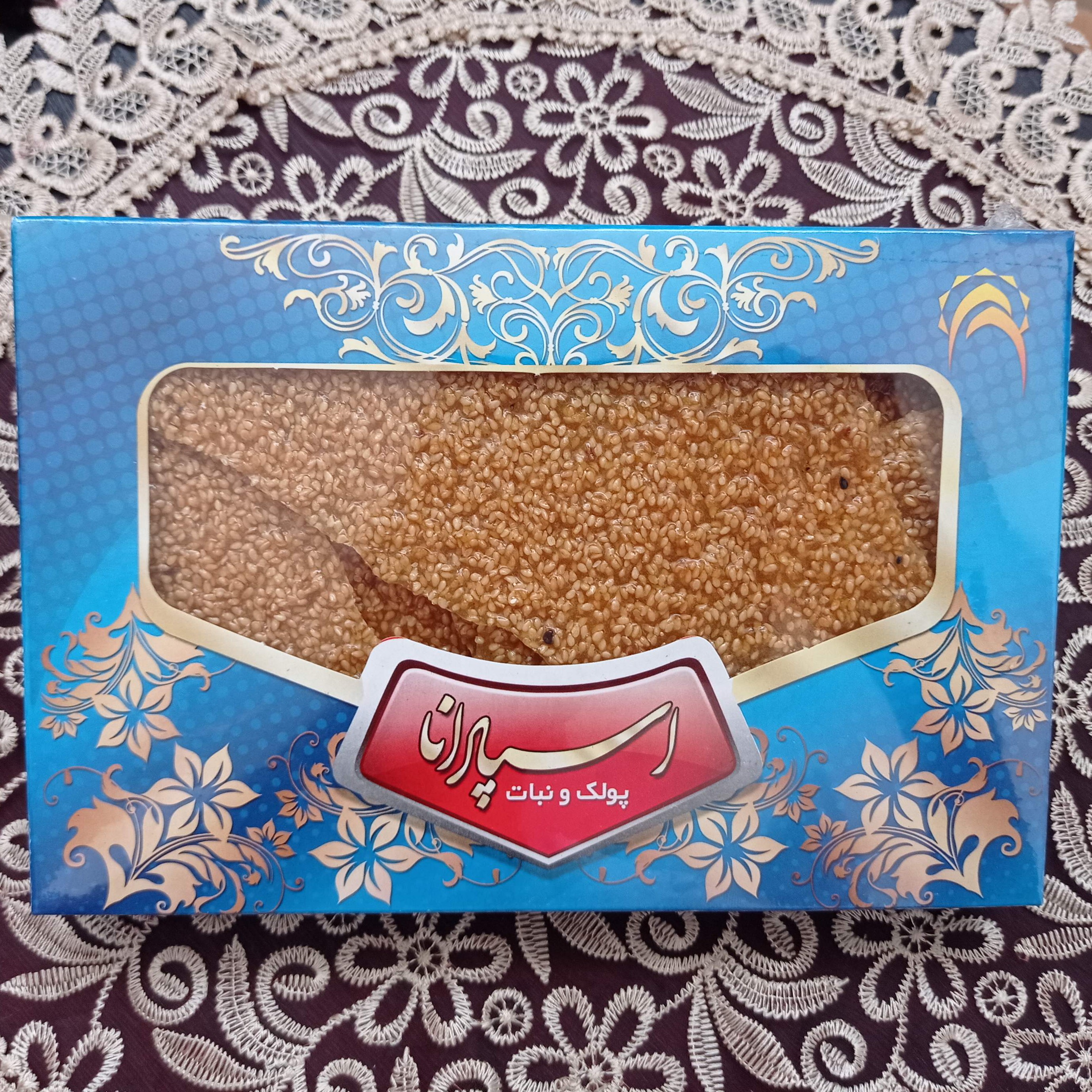 پولکی سوهانی (کنجدی) (بسته بندی 500 گرمی)