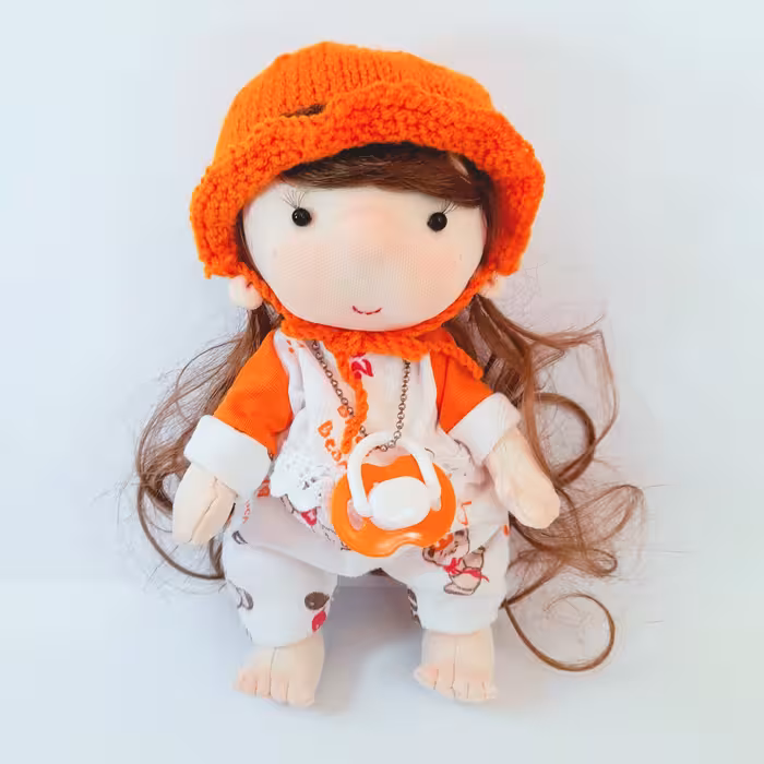 عروسک آبنبات خنگول دستساز پارچه ای