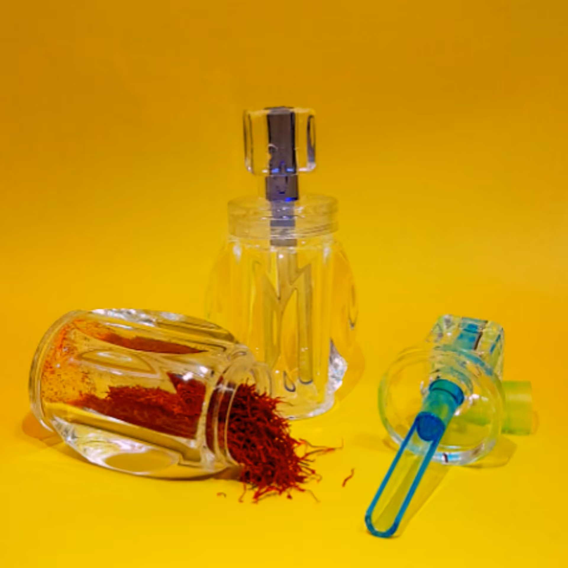 زعفران سرگل در جه یک بجستان با بسته بندی زیبا در ظروف مخصوص - یک مثقالی 