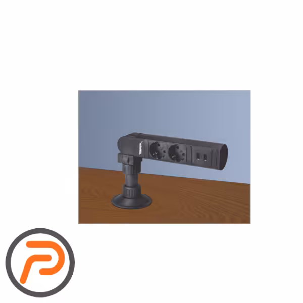 پریز رو کار اداری تاشو 10048