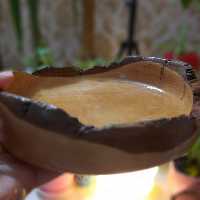 ظرف چوبی روستیک از جنس گردو کار دست