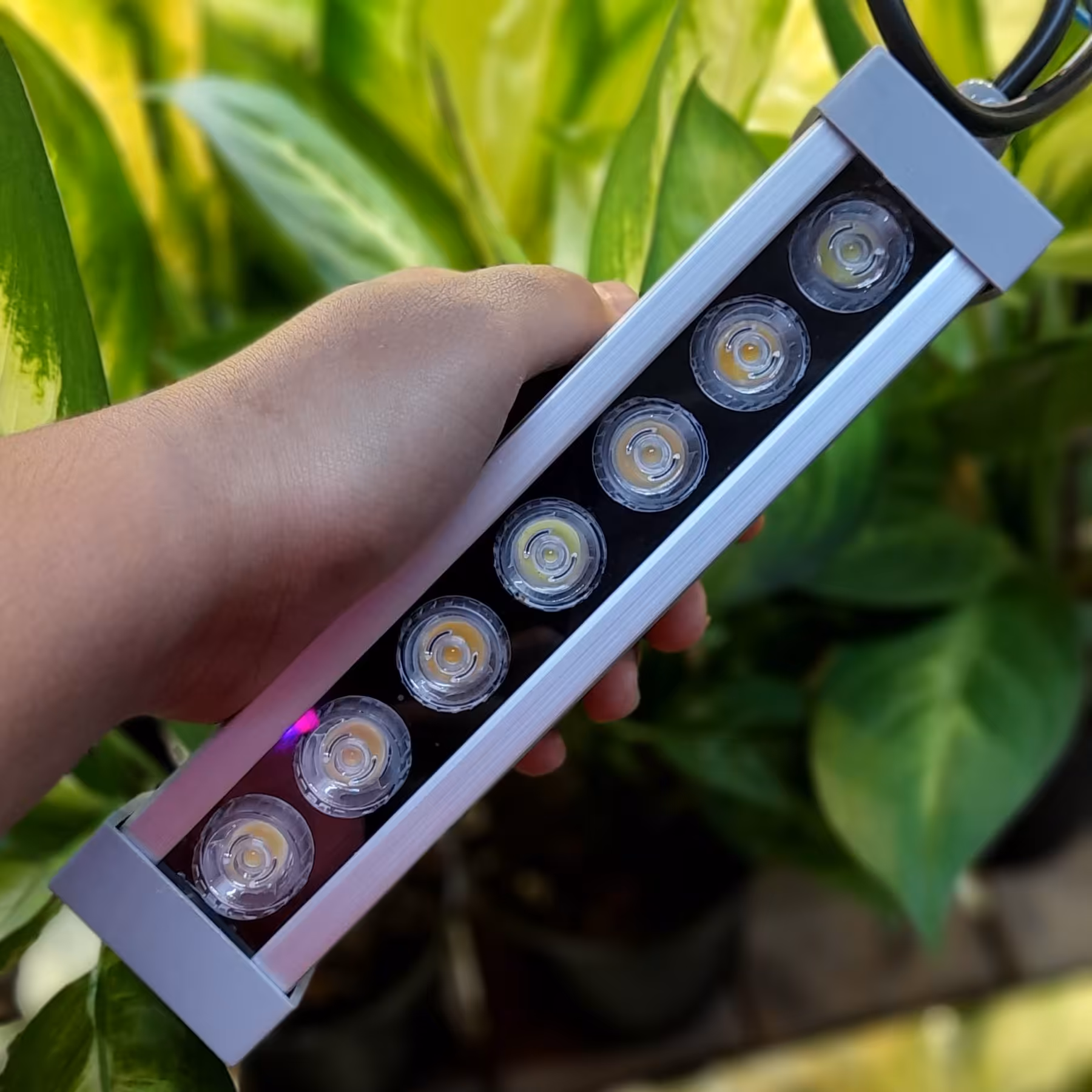 لامپ رشد گیاه وال واشر 7w سفید(نچرال)