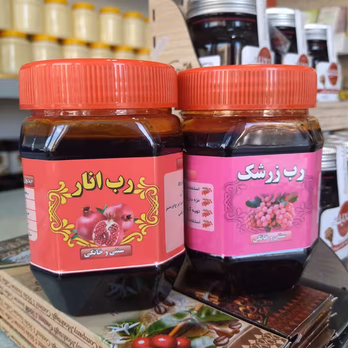 پک دو عددی رب زرشک و رب انار 