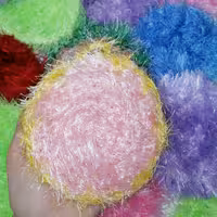 اسکاچ ظرف شویی بافتنی یک لایه زرد صورتی 