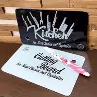 تخت گوشت شیشه ای و ضد خش و نشکن رایکا