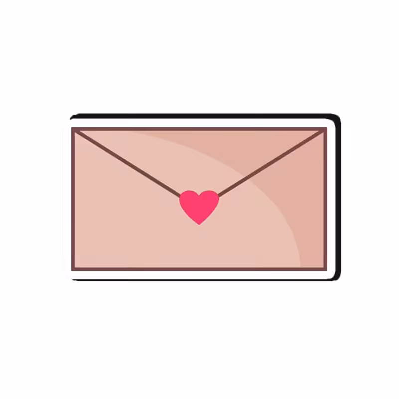 استیکر تزئینی موبایل و تبلت مدل پاکت کد 3470