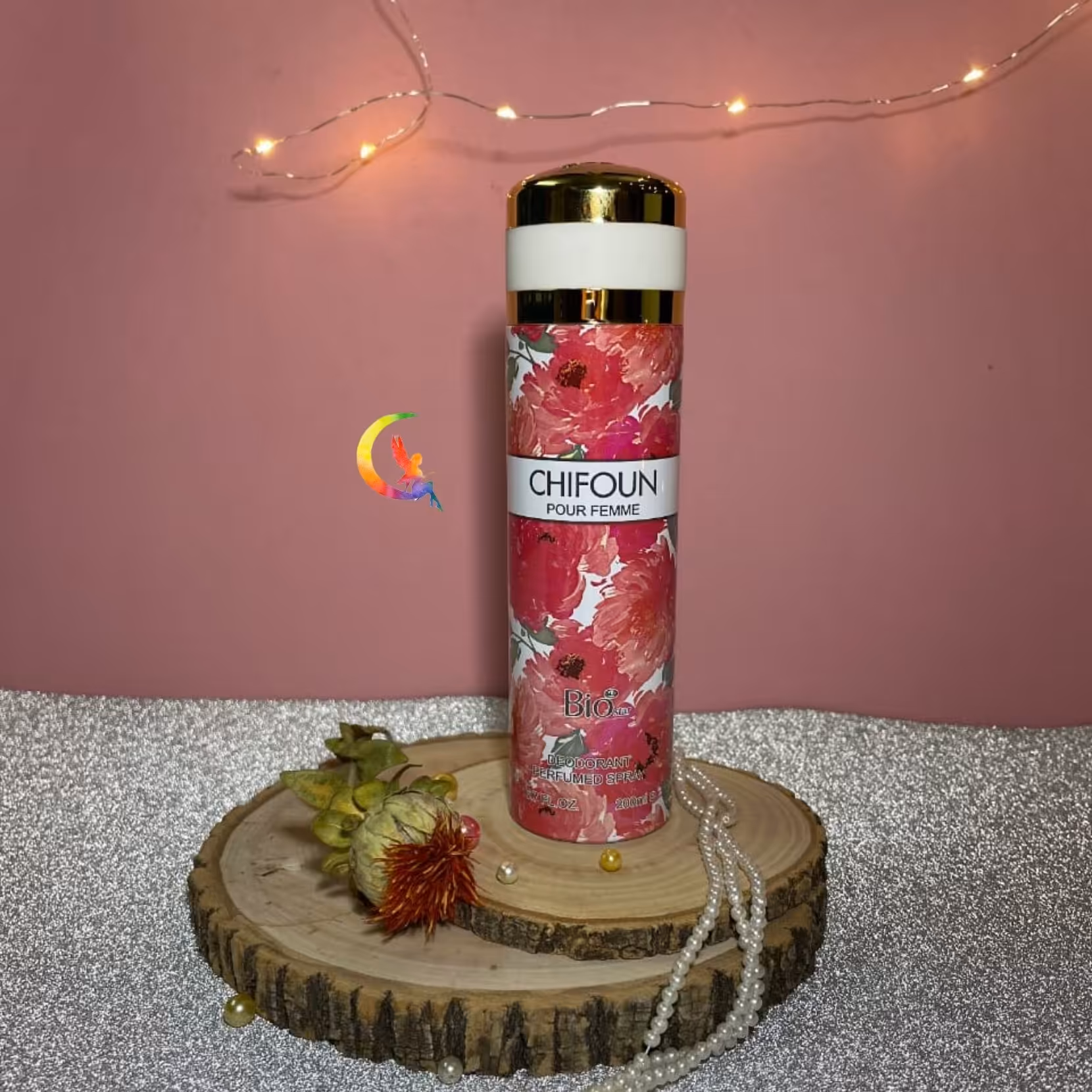 اسپری بدن زنانه بیو استار مدل CHIFOUN حجم 200 میلی لیتر