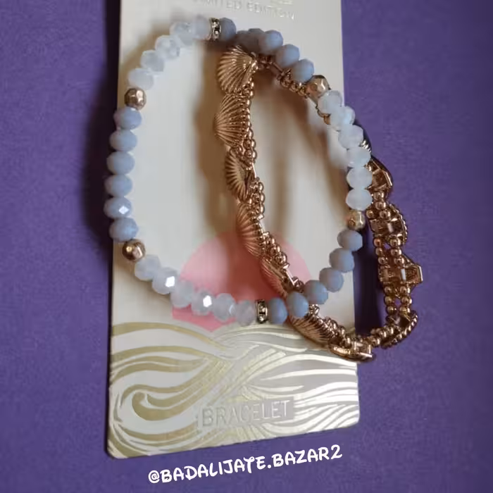 دستبند دوتایی برند i am  امریکایی