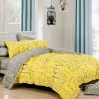 روتختی سنسو دو نفره 6 تکه طرح لاو دو رو نخ پنبه