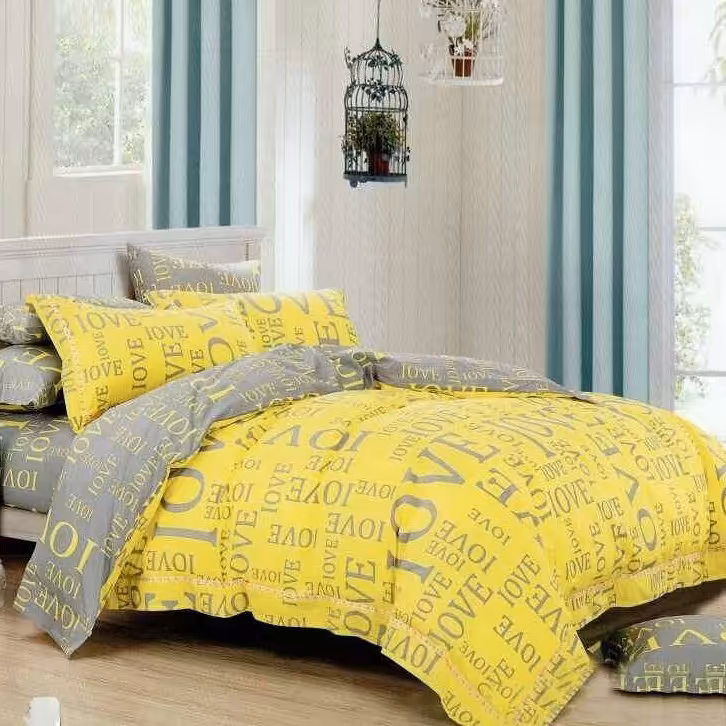 روتختی سنسو دو نفره 6 تکه طرح لاو دو رو نخ پنبه