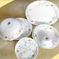 سرویس غذاخوری رستا آرکوپال گلدار جدید قالب نیلوفری (اوپال مقصود - آرکوپال گل رستا)