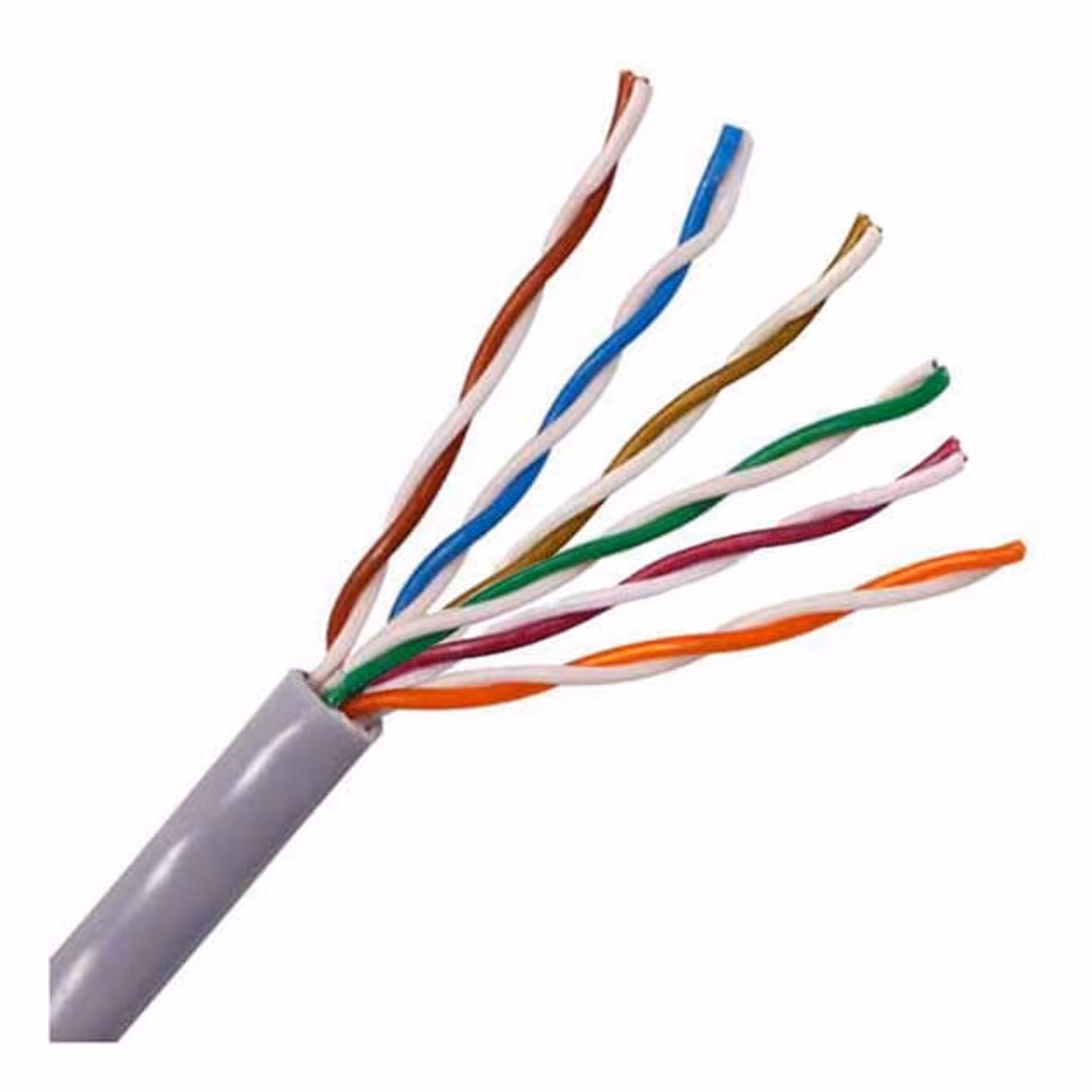 کابل مخابراتی 6 زوج  6 دهم فویلدار  100 متری