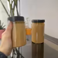  ارده کنجد دو آتیشه ممتاز 1kg - باکیفیت و سنتی وبدون افزودنی