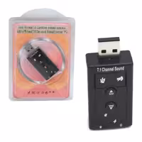 کارت صدای 7.1 کاناله USB اکسترنال


