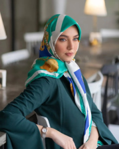 روسری ابریشم وارداتی