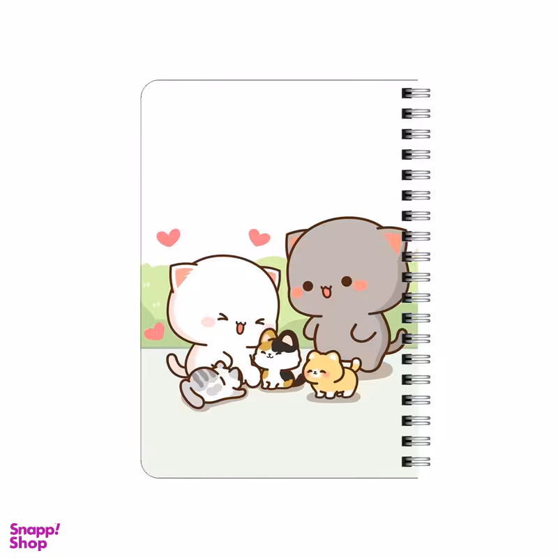 دفترچه یادداشت بامبیلیپ مدل چوبی طرح پیشی و پیشا و بچه ها کد 3050661