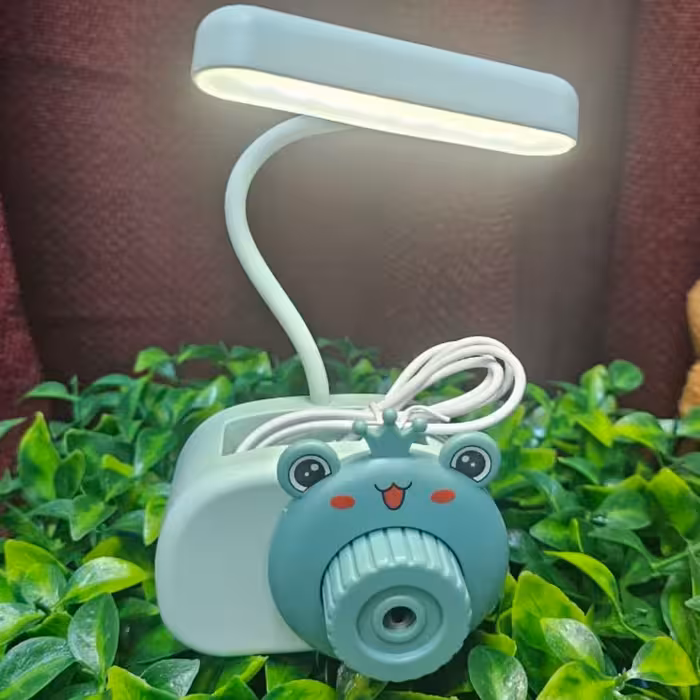 چراغ مطالعه رومیزی، تراش دار و جاقلمی دار، مدل3