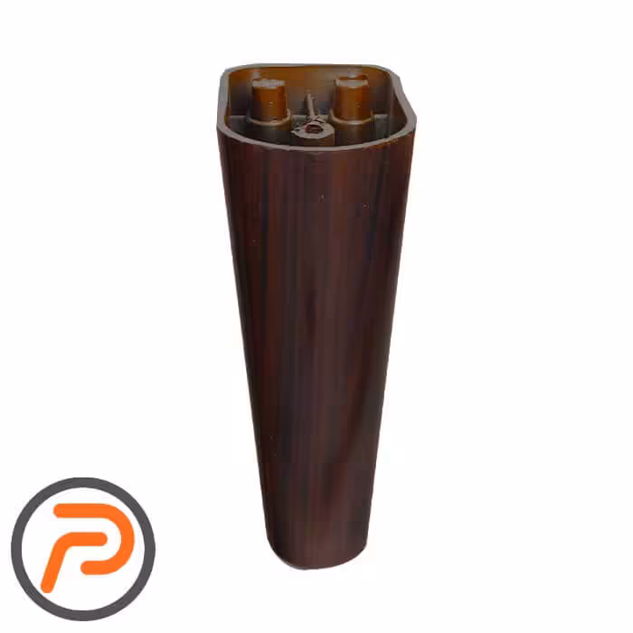 پایه پلاستیک قهوه ای طرح چوب