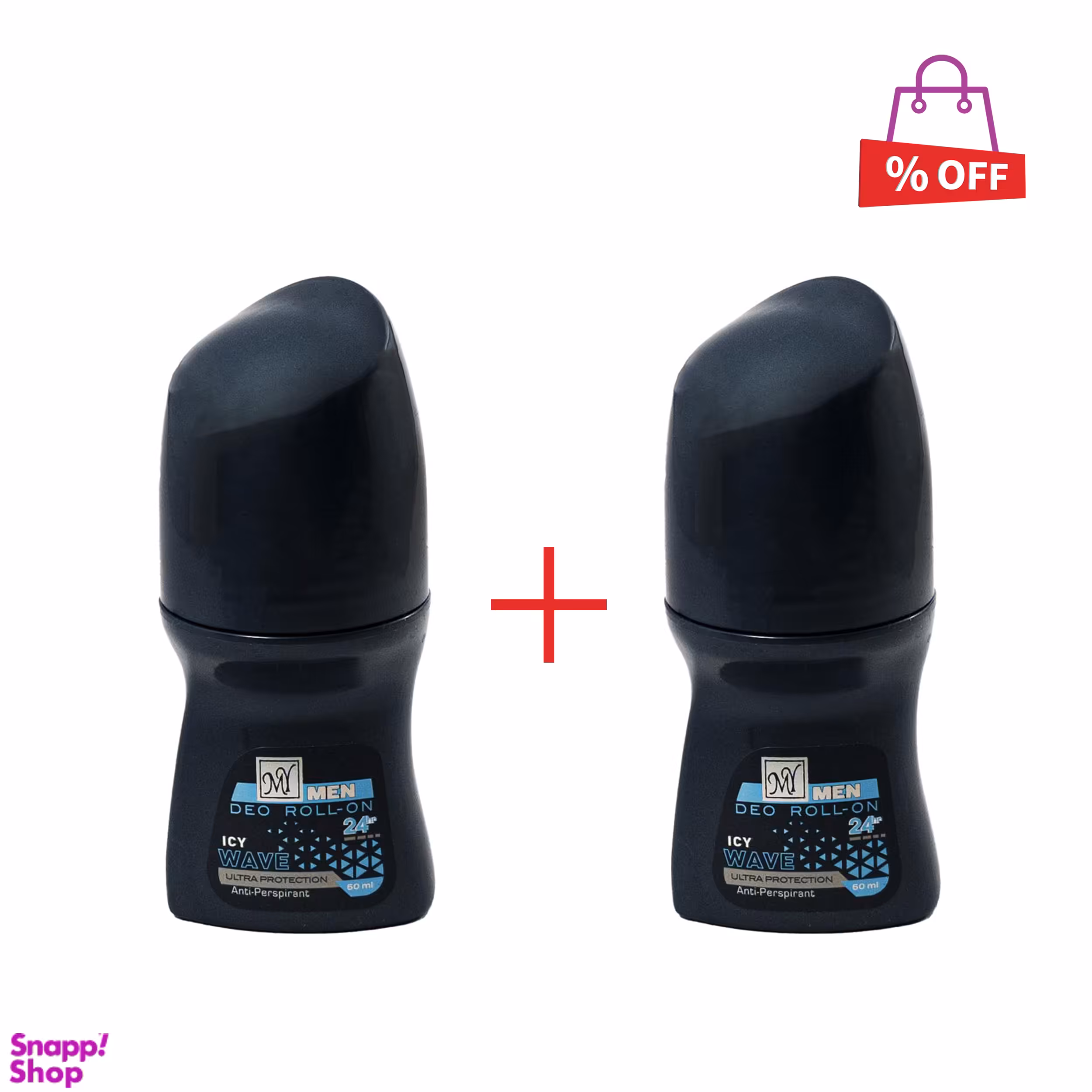 رول ضد تعریق مردانه مای (My) مدل ICY WAVE حجم 50 میلی‌لیتر مجموعه 2 عددی