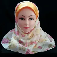 مقنعه نرجس دخترانه6