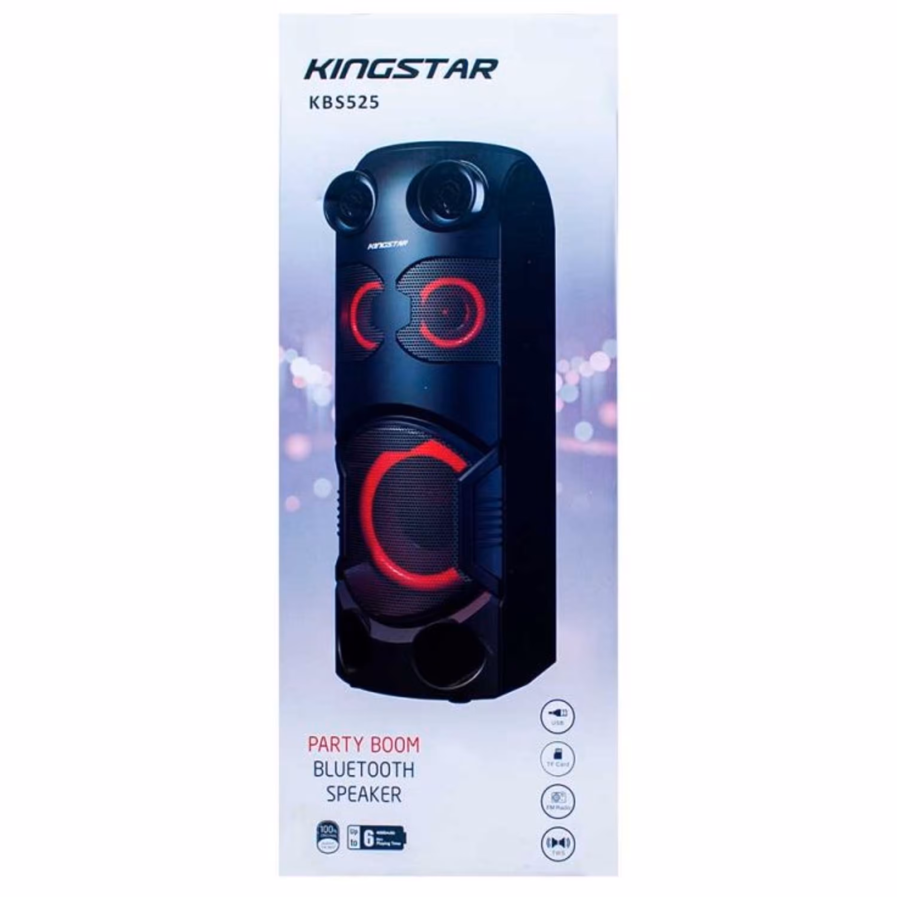 اسپیکر بلوتوثی قابل حمل کینگ استار مدل KBS 525