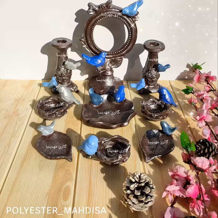 هفت سین سفره هفت سین مدل  گنجشکی دررنگ دلخواه