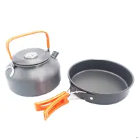 ست ظروف کمپینگی دو تکه تفلون