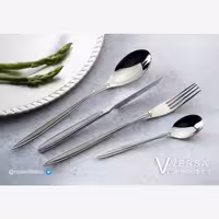 سرویس قاشق چنگال 30 نفره  مات و براق  151 پارچه  (برند رزنتال ) (  0114  S )
