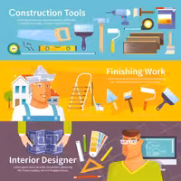 وکتور ساخت و ساز ساختمانی | گرافیک با طعم تربچه