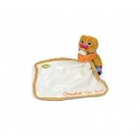 دستمال آروغ گیر نوزاد خرس Oops My Doudou Friend Bear