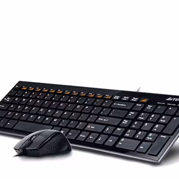 کیبورد و موس بی سیم ای فورتک 9500F