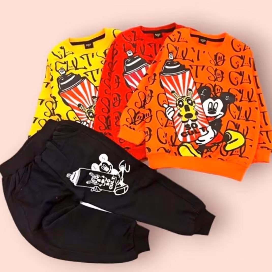 بلوز و شلوار پسرانه جنس دورس پنبه  از سایز 40 تا 55