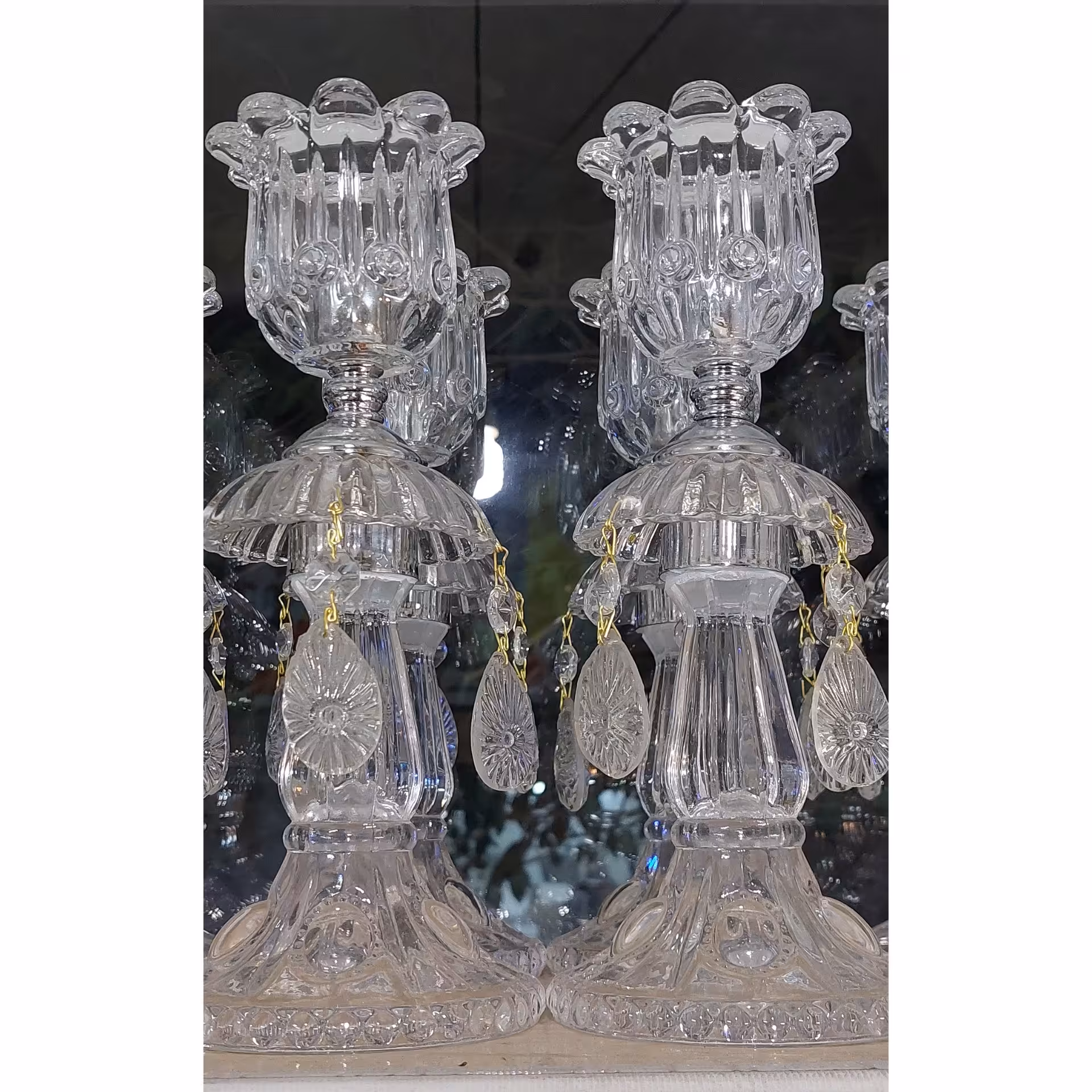 شمعدان کریستال خارجی