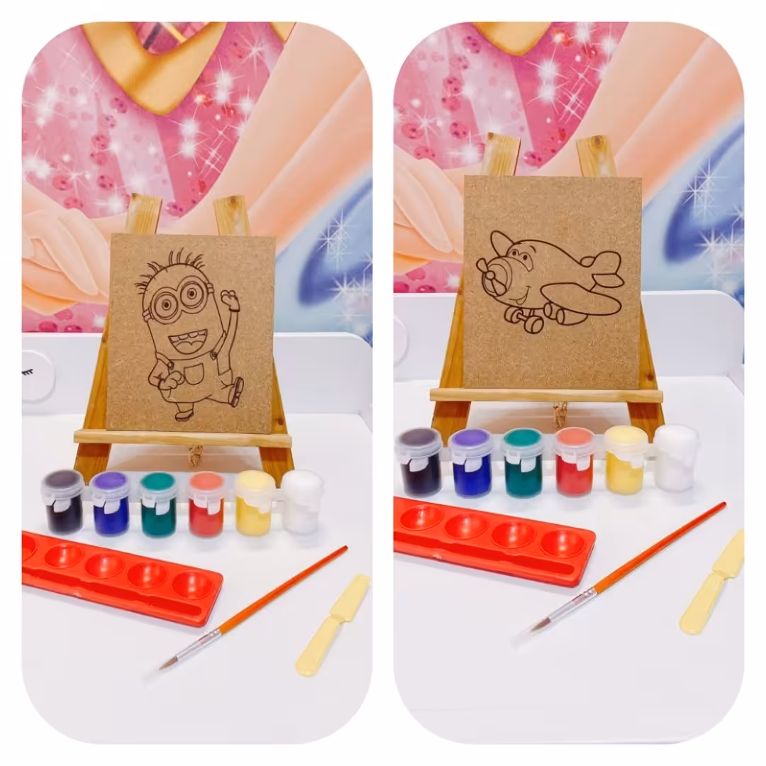 کیت هنری کودکان طرح مینیون و جیمبو