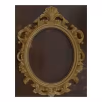 قاب آیینه طلایی