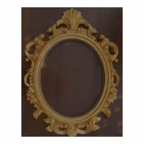 قاب آیینه طلایی