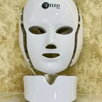 ماسک صورت و گردن نقابی ال ای دی نور درمانی هفت رنگ انزو enzo
