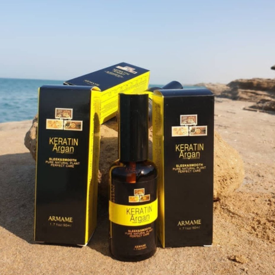 روغن کراتین و آرگان 50 میل آرمام Armame Keratin And Argan
