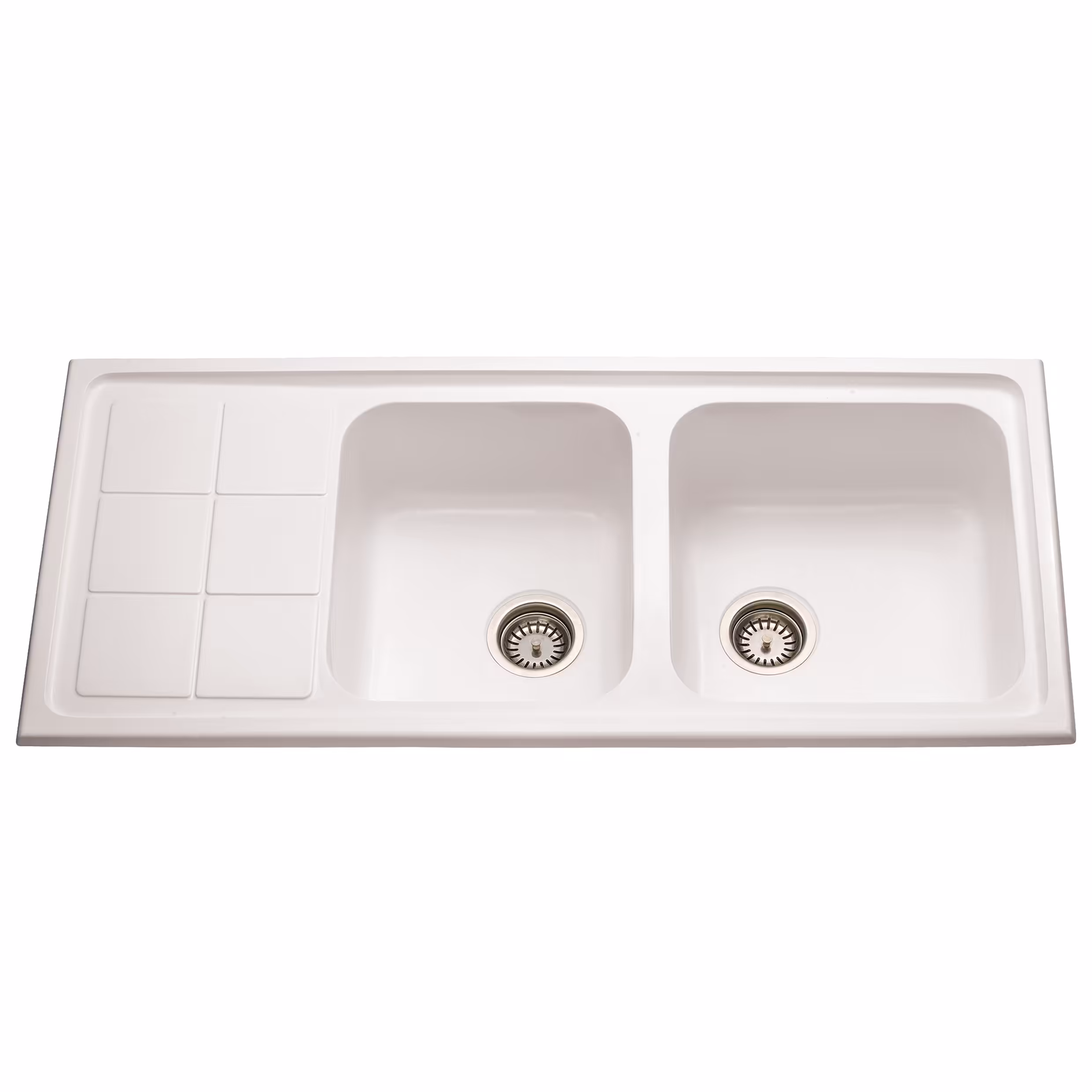 سینک ظرفشویی  کورین فورنیکو  مدل 444 توکار رنگ سفید ارسال پسکرایه