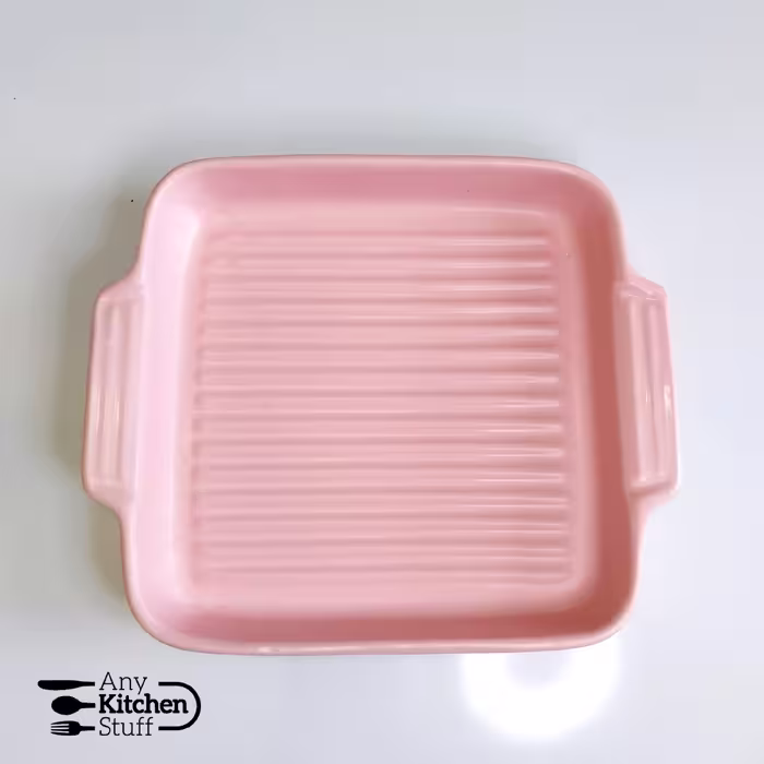تابه گریل سایز کوچک ابعاد ( 20 در 20 ) قابل استفاده در فر و ماکروفر