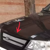 جلو پنجره طرح آرم بغل توری مناسب پراید 111 کد 0029