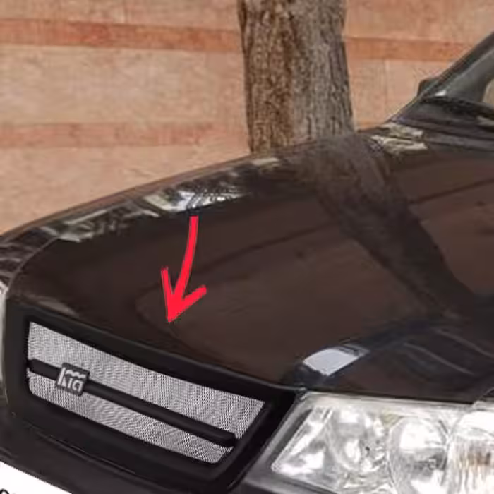 جلو پنجره طرح آرم بغل توری مناسب پراید 111 کد 0029