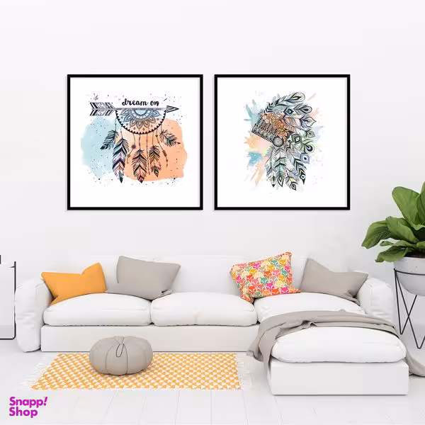 تابلو مدل Maha-KC203 مجموعه 2 عددی