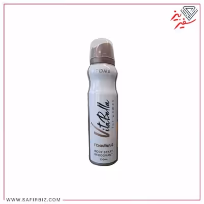 اسپری خوشبو کننده بدن زنانه ویتابلا مدل ROMA