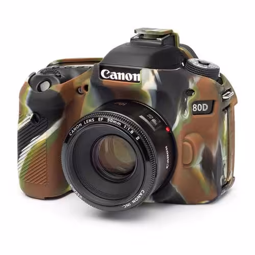 کاور سیلیکونی دوربین کانن Silicone Cover Canon 80D